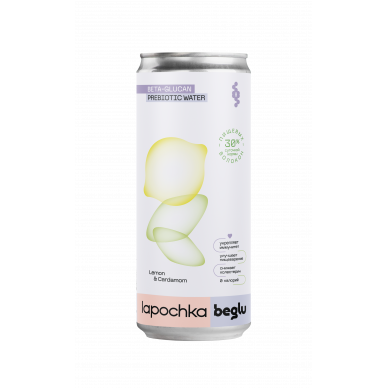 Пребиотическая вода "Лимон Кардамон" Lapochka