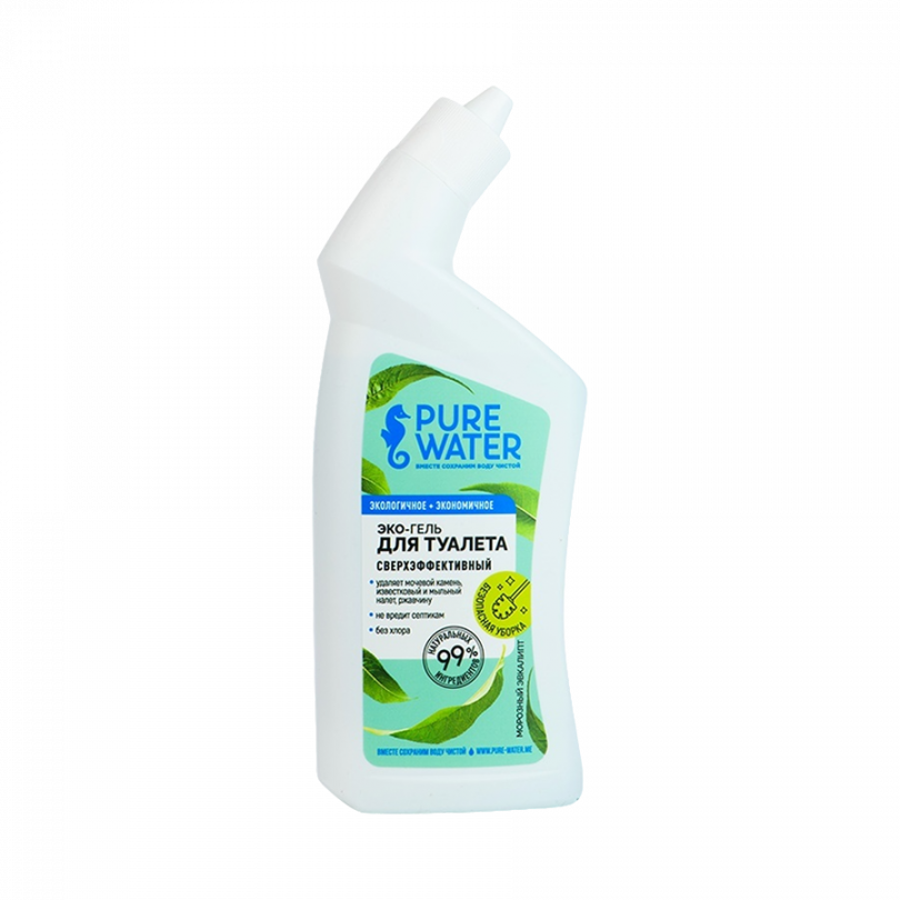 Гель для туалета "Морозный эвкалипт" Pure Water