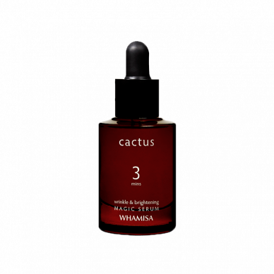 Сыворотка-концентрат разглаживающая против морщин "Cactus Magic Serum" WHAMISA